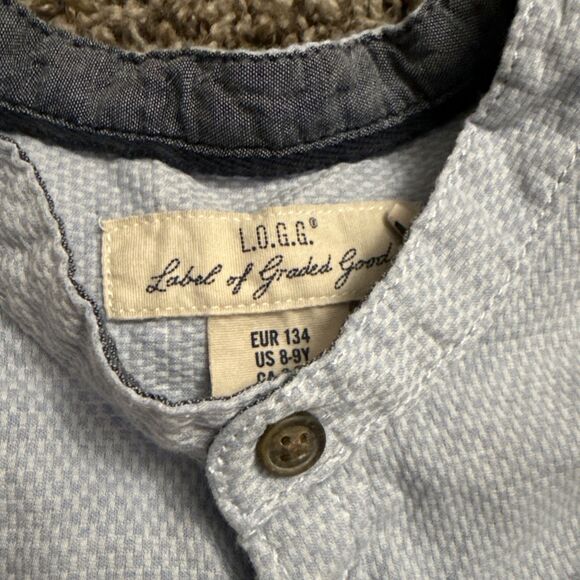 Boys Size 8-9 Years L.O.G.G. H&M Set of 2 Long Sleeve Shirts - Picture 4 of 5